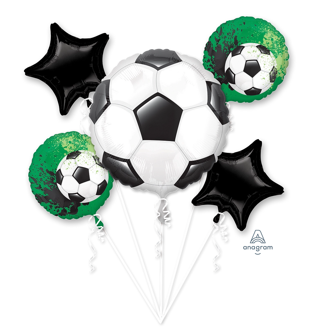 Soccer Balloon Bouquet