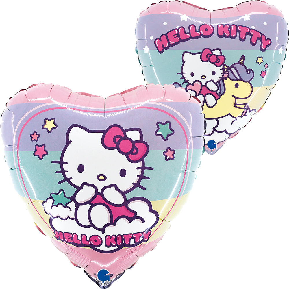 Hello Kitty Rainbow Foil Balloon