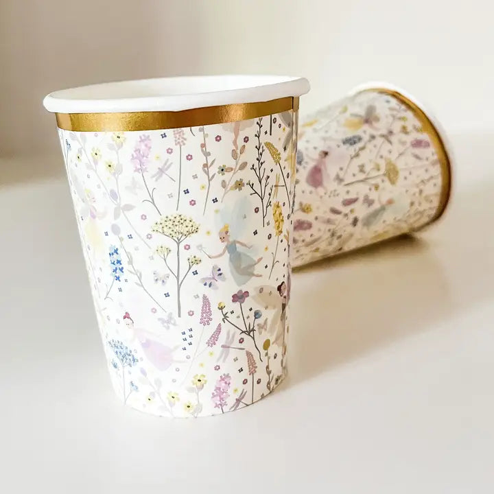 Fairy Party Cups - Magical Theme Paper Cups