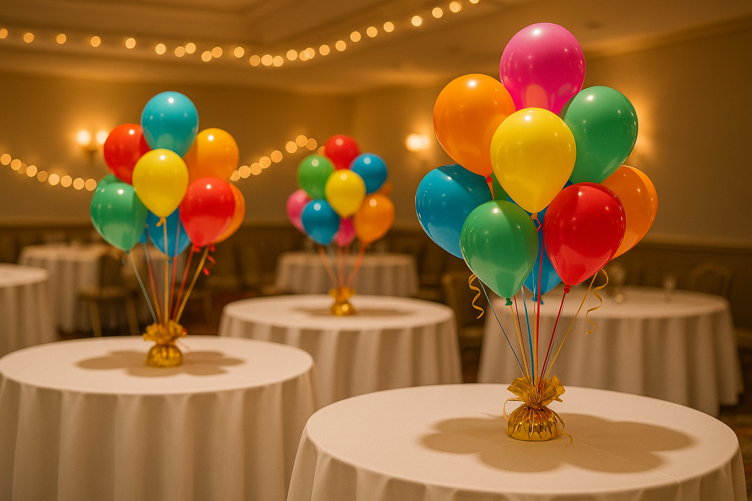 Balloon Centerpieces