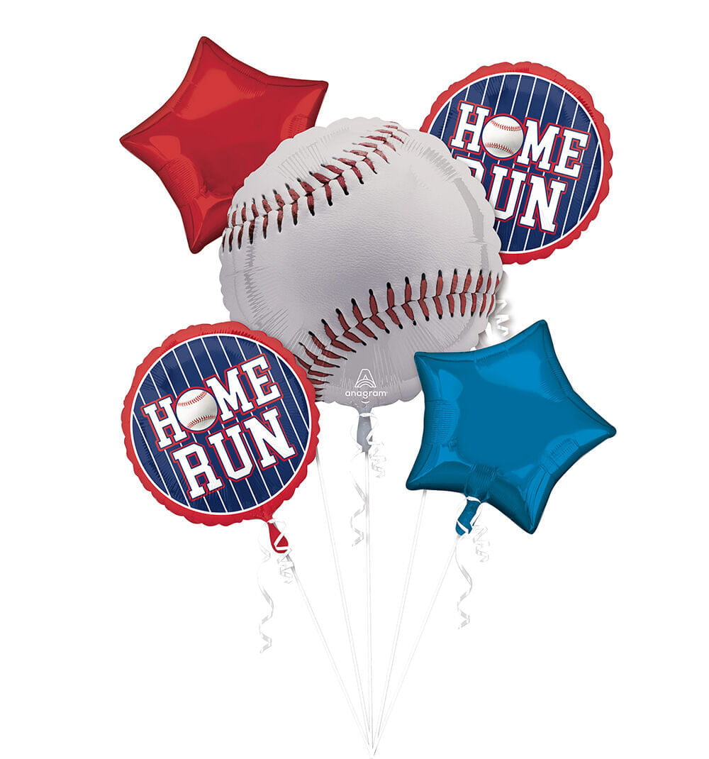 Home Run Baseball Balloon Bouquet