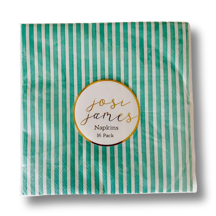 French Patisserie Large Napkins - Parisian Theme Party Tableware