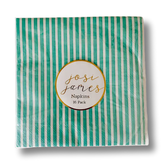 French Patisserie Large Napkins - Parisian Theme Party Tableware