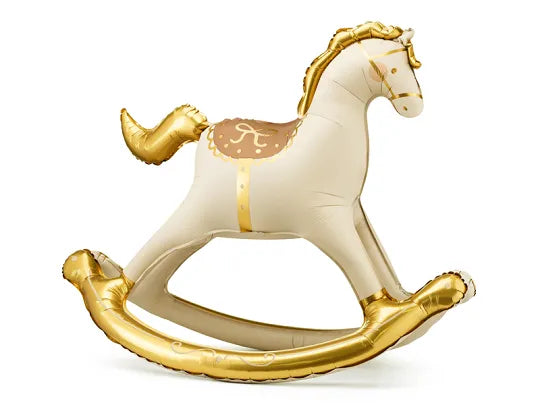 Rocking Horse Foil Balloon - Large 46x41 Inch