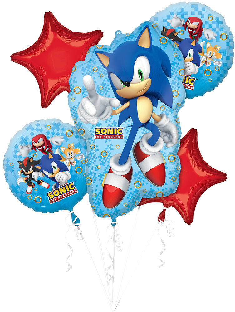 Sonic Balloon Bouquet