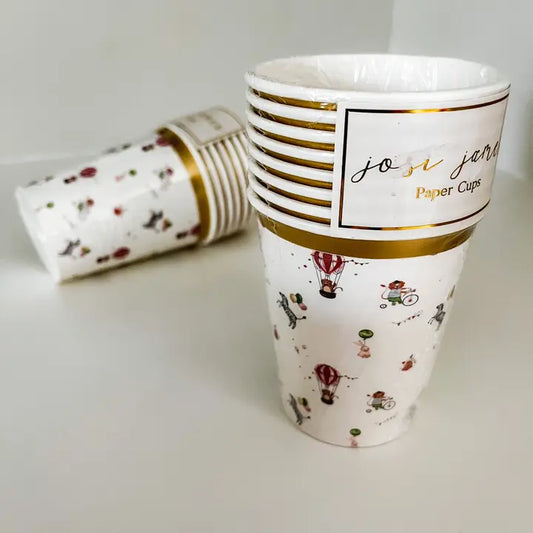 Carnival Party Cups - Colorful Paper Cups