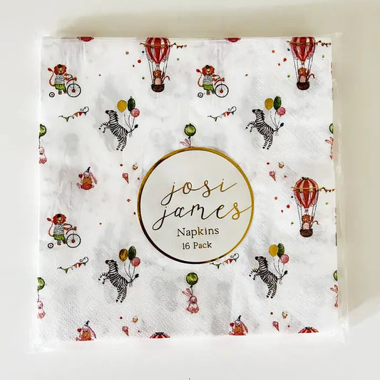 Carnival Large Napkins 16-Pack - Party Tableware