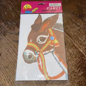 Pin the Tail on the Donkey Party Game - Kids Birthday Activity