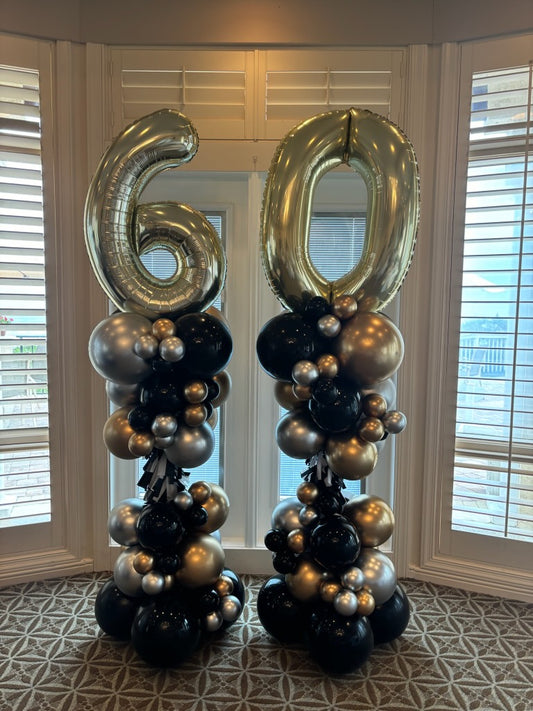 Customizable Balloon Party Columns – Event & Celebration Decor