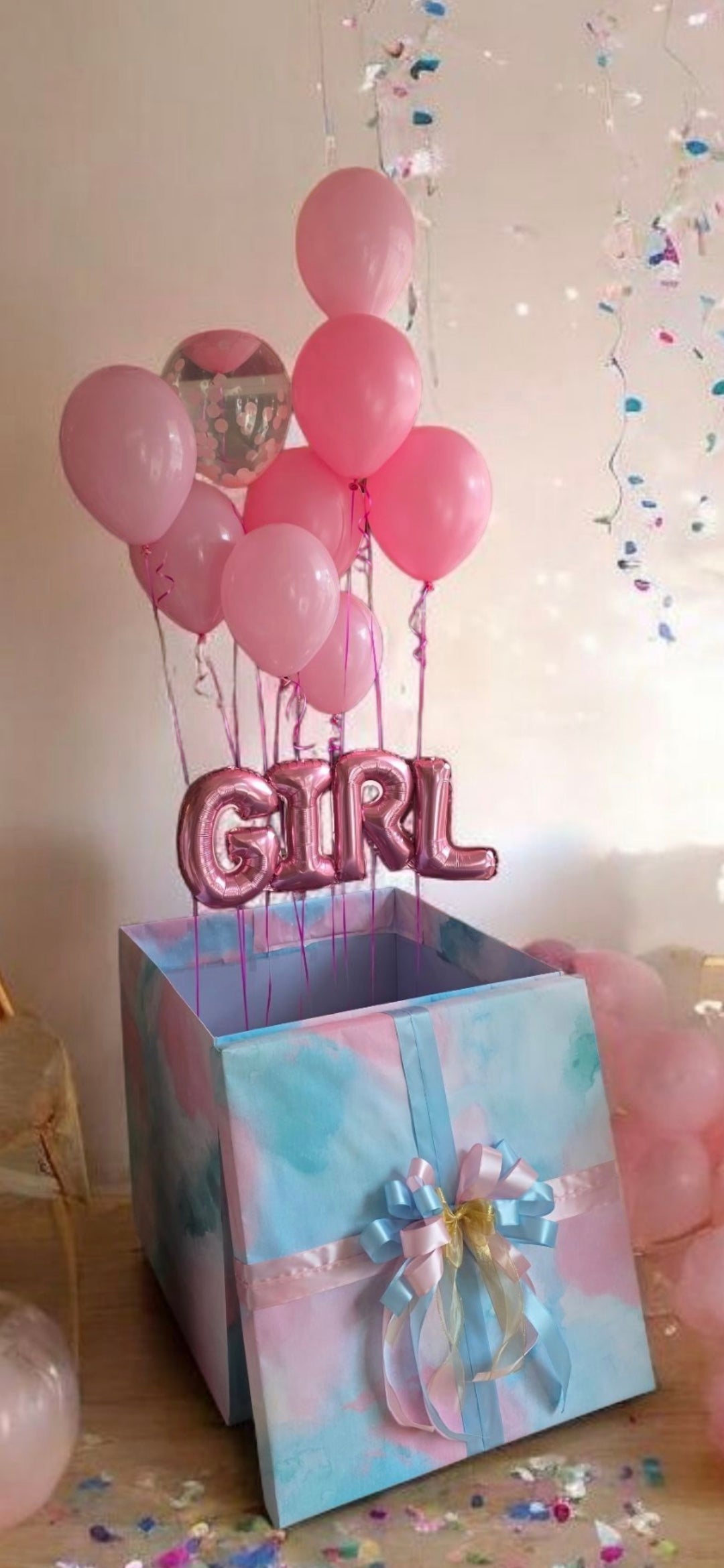 Reveal Box Balloons