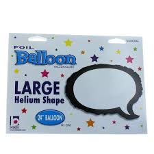 Speech Bubble Foil Balloon