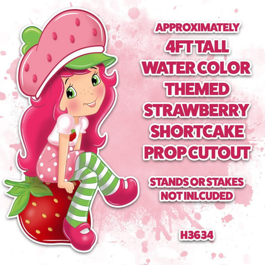 Strawberry Birthday Party Backdrop
